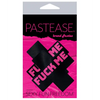 Pastease Premium Fuck Me Plus - Black/Pink O/S - Lingerie - Packaged