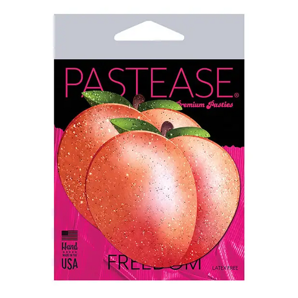 Pastease Premium Fuzzy Sparkling Georgia Peach - Orange O/S - Lingerie - Packaged