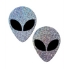 Pastease Premium Glitter Alien - Silver - Lingerie - Packaged