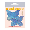 Pastease Premium Glitter Butterfly - Blue O/S - Lingerie - Packaged
