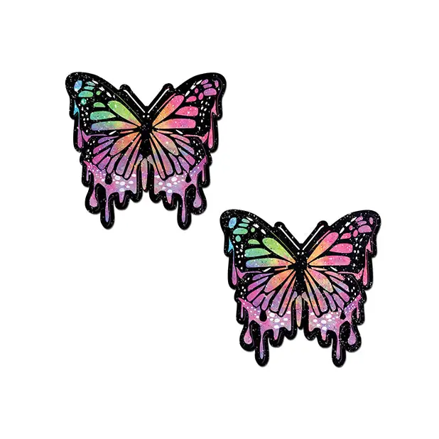 Pastease Premium Glitter Butterfly Melt - Multi Color O/S - Lingerie - Packaged