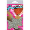 Pastease Premium Glitter Butterfly - Silver O/S - Lingerie - Packaged