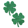 Pastease Premium Glitter Four Leaf Clover - Green O/S - Lingerie - Packaged