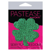 Pastease Premium Glitter Four Leaf Clover - Green O/S - Lingerie - Packaged