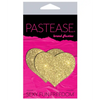 Pastease Premium Glitter Heart - Gold O/S - Lingerie - Packaged