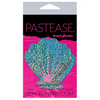 Pastease Premium Glitter Shell - Seafoam Green and Pink O/S - Lingerie - Packaged