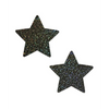 Pastease Premium Glitter Star - Black O/S - Lingerie - Packaged