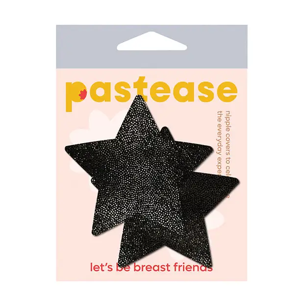 Pastease Premium Glitter Star - Black O/S - Lingerie - Packaged