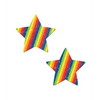 Pastease Premium Glitter Star - Rainbow O/S - Lingerie - Packaged