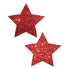 Pastease Premium Glitter Star - Red O/S - Lingerie - Packaged