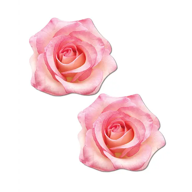 Pastease Premium Glitter Velvet Blooming Rose - Pink O/S - Lingerie - Packaged