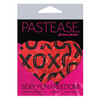 Pastease Premium Glitter XOXO Heart - Red/Black O/S - Lingerie - Packaged