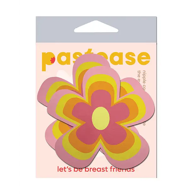 Pastease Premium Groovy Flower - Pink O/S - Lingerie - Packaged