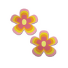 Pastease Premium Groovy Flower - Pink O/S - Lingerie - Packaged