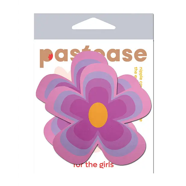 Pastease Premium Groovy Flower - Purple O/S - Lingerie - Packaged