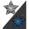 Pastease Premium Halloween Glitter Web - Glow in the Dark Black/White O/S - Lingerie - Packaged