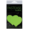 Pastease Premium Heart - Glow in the Dark Green O/S - Lingerie - Packaged