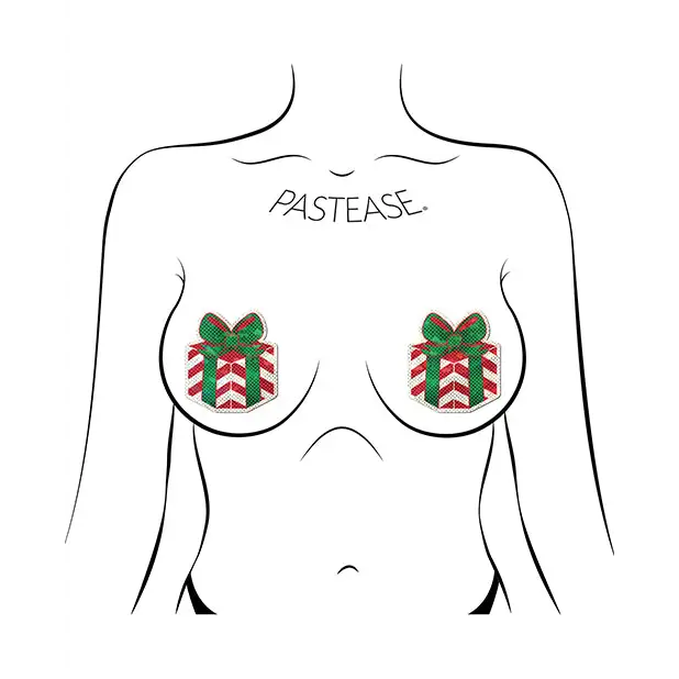 Pastease Premium Holiday Gift - Red/White/Green O/S - Lingerie - Packaged
