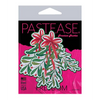 Pastease Premium Holiday Mistletoe - Green/Red O/S - Lingerie - Packaged