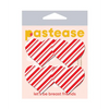 Pastease Premium Holiday Petites Candy Cane Heart - Red/White O/S