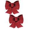 Pastease Premium Hologram Bow - Red O/S - Lingerie - Packaged