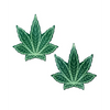 Pastease Premium Marijuana Leafs - Green O/S - Lingerie - Packaged