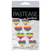 Pastease Premium Mini Rainbow Heart - Pack of 8 O/S - Lingerie - Packaged
