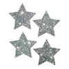 Pastease Premium Petites Glitter Star - Silver O/S Pack of 2 Pair - Lingerie - Packaged