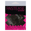 Pastease Premium Petites Liquid Cross - Black O/S Pack of 2 Pair - Lingerie - Packaged