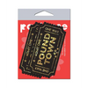 Pastease Premium Pound Town Glitter - Black O/S - Lingerie - Packaged