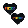 Pastease Premium Pride - Rainbow/Black O/S - Lingerie - Packaged