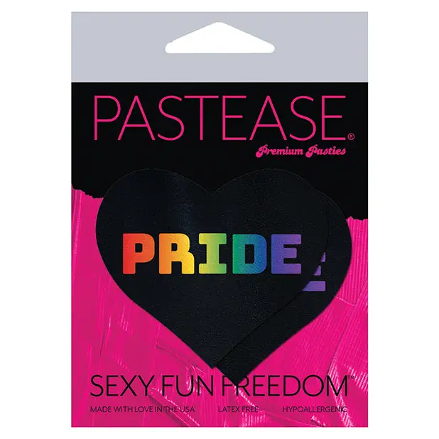 Pastease Premium Pride - Rainbow/Black O/S - Lingerie - Packaged