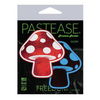 Pastease Premium Shiny Glow in the Dark Shroom - Red/White O/S - Lingerie - Packaged