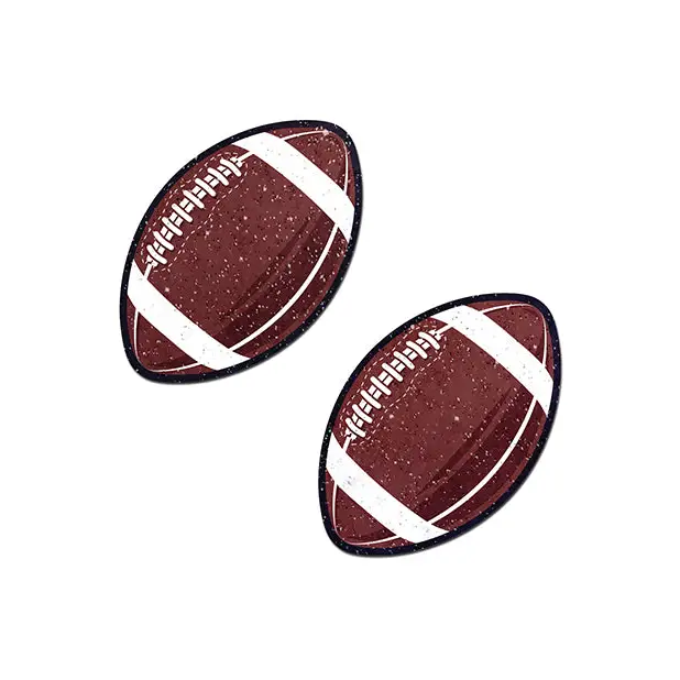 Pastease Premium Sparkly Football - Brown O/S - Lingerie - Packaged