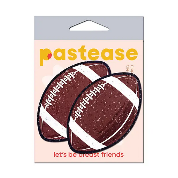 Pastease Premium Sparkly Football - Brown O/S - Lingerie - Packaged