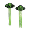 Pastease Premium UFO w/Tassel - Green O/S - Lingerie - Packaged