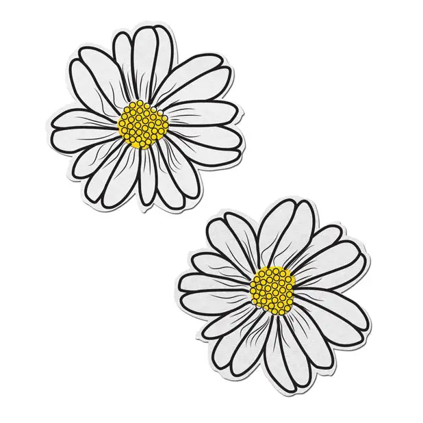 Pastease Premium Wildflower - White/Yellow O/S - Lingerie - Packaged