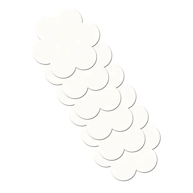 Pastease Refill Daisy Double Stick Shapes - Pack of 3 O/S - Lingerie - Packaged