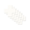 Pastease Refill Plus - Cross Double Stick Shapes - Pack of 3 O/S - Lingerie - Packaged