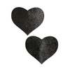 Pastease Reusable Liquid Heart - Black O/S - Lingerie - Packaged