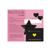 Pastease Reusable Liquid Star - Black O/S - Lingerie - Packaged