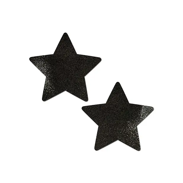 Pastease Reusable Liquid Star - Black O/S - Lingerie - Packaged