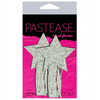 Pastease Tassle Glitter Stars - Silver O/S - Lingerie - Packaged