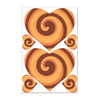 Pastease Tastease Edible Pasties & Pecker Wraps - Cinna-Buns O/S - Lingerie - Packaged
