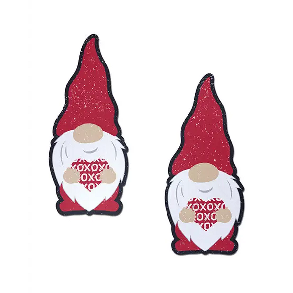 Pastease Valentine Sweetheart Garden Gnome - Red/White O/S