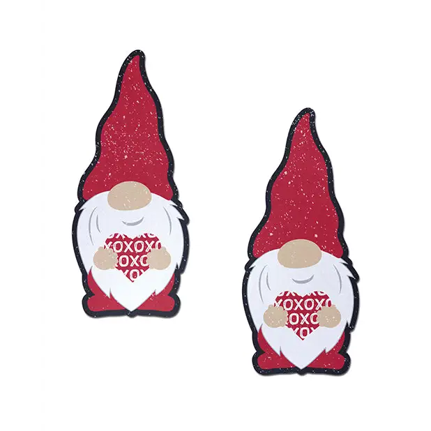 Pastease Valentine Sweetheart Garden Gnome - Red/White O/S