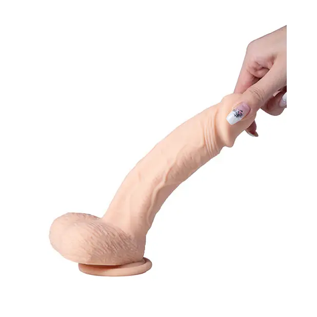 Paxton App Controlled Realistic 8.5’’ Vibrating Dildo - Ivory - Vibrators