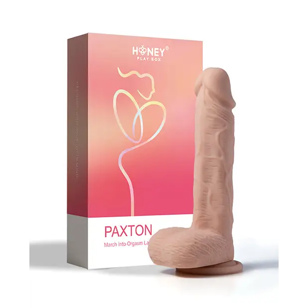 Paxton App Controlled Realistic 8.5’’ Vibrating Dildo - Ivory - Vibrators