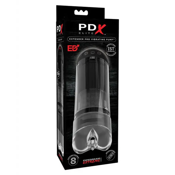 PDX Elite Extendable Vibrating Pump - Penis Enhancement