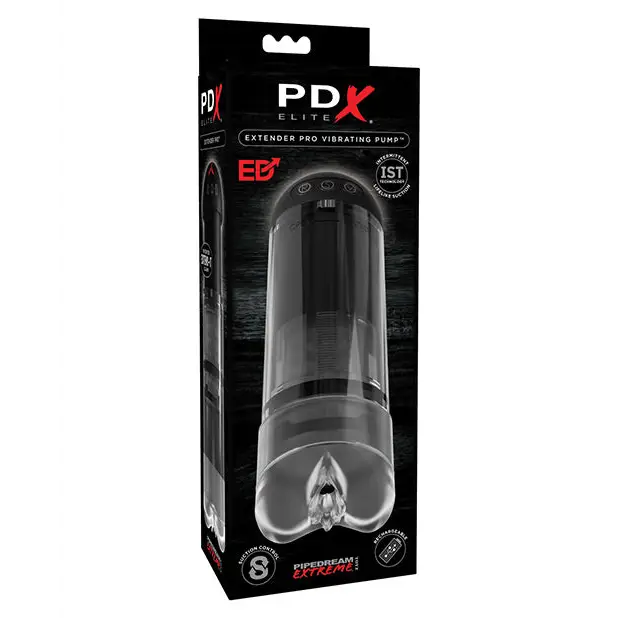 PDX Elite Extendable Vibrating Pump - Penis Enhancement